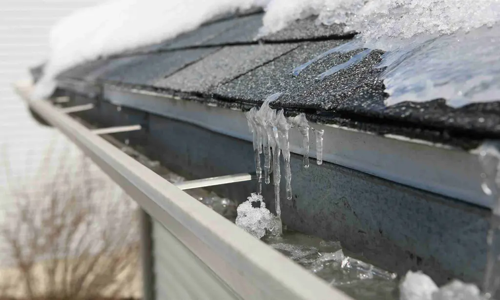 Buffalo MN Gutter Cleaning In Winter